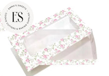 Load image into Gallery viewer, Pink Roses Box 12&quot; x 5&quot; x 1.5&quot;