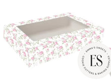 Load image into Gallery viewer, Pink Roses Box 12&quot; x 5&quot; x 1.5&quot;
