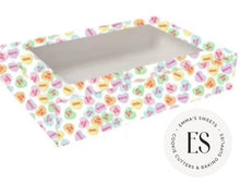 Load image into Gallery viewer, Conversation Heart Box 12&quot; x 5&quot; x 1.5&quot;