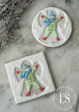Load image into Gallery viewer, Snow Angel Silhouette Stencil
