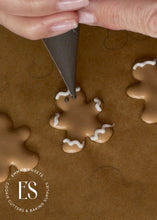 Load image into Gallery viewer, Gingerbread 1.5" High - Royal Icing Transfer Sheet