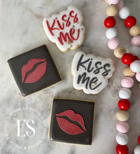 Load image into Gallery viewer, 2 PIECE -Mini Stencils (KISS ME &amp; LIPS)