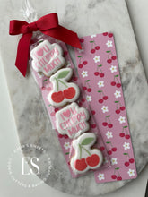 Load image into Gallery viewer, Cherries and Daisies - Tall Greaseproof Backers (NEW!)