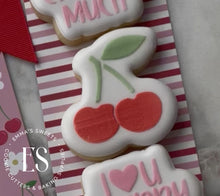 Load image into Gallery viewer, 3 PIECE -Mini Stencils (I LOVE U CHERRY MUCH &amp; CHERRIES )
