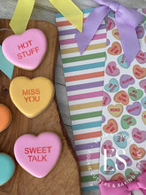 Load image into Gallery viewer, Conversation Hearts- Tall Greaseproof Backers