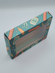 COOKIE BOX- HELLO LEARNING - 7" x 5" x 1.25"