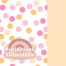 Load image into Gallery viewer, COOKIE BOX- POLKA DOTS AND BUTTERCREAM - 12&quot; x 5&quot; x 1.5&quot;