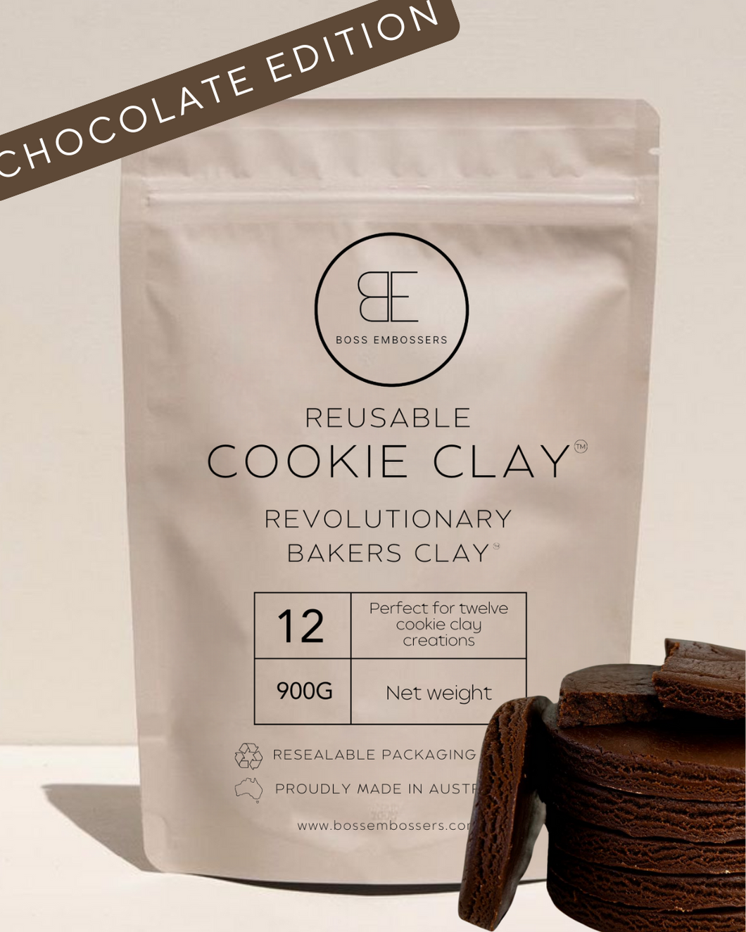 CHOCOLATE Cookie Clay (not for consumption)