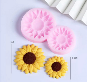Sunflower Silicone Mold PM783