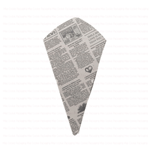 Load image into Gallery viewer, Newsprint Flower Bouquet Box
