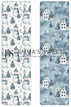 Load image into Gallery viewer, WINTER SNOWMAN- Tall Greaseproof Backers (JUST IN!)