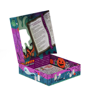 Halloween DIY Cookie Kit Box - 9" x 9" x 2.5" (PRE ORDER) Please read description