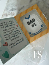 Load image into Gallery viewer, Greeting Card – “Happy Father’s Day” – 4.25″ x 5″ Box