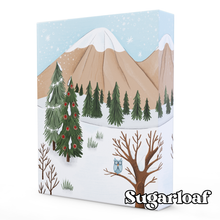 Load image into Gallery viewer, Winter Wonders 12 Day Advent Calendar Box with clear Insert (BUNDLE of 10)