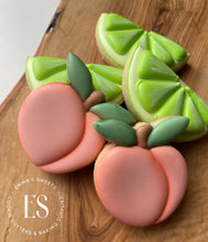 Load image into Gallery viewer, Peach With Leaves