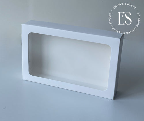 White Cookie Box With Clear Window 8