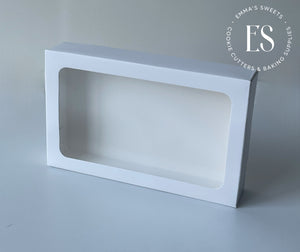 White Cookie Box With Clear Window 8