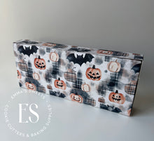 Load image into Gallery viewer, Pumpkins and Bats Box- 12" x 5" x 1.5" (JUST IN!)