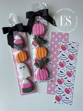Load image into Gallery viewer, Pink Pumpkins and Stars - Tall Greaseproof Backers