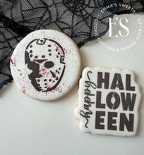 Load image into Gallery viewer, Halloween Hockey Mask Stencil