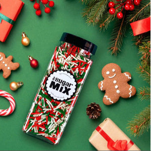 The Sugar Mix Holiday Crunch Sprinkles