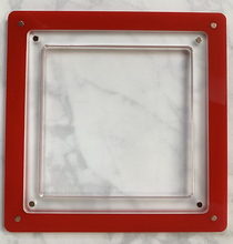 Load image into Gallery viewer, Large Universal Cookie Decorating Silk Screen (compatible with PLUS size stencil holder)