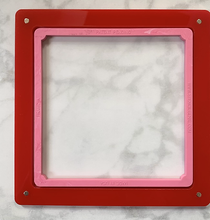 Load image into Gallery viewer, Large Universal Cookie Decorating Silk Screen (compatible with PLUS size stencil holder)