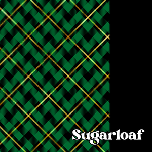 Green & Gold Plaid Box (Gold Foil) - 8" x 5" x 1.25"