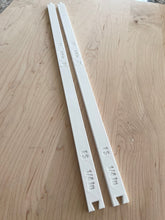 Load image into Gallery viewer, 1/4&quot; Dough Measuring Sticks REDUCED (READ DESCRIPTION)