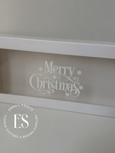 Load image into Gallery viewer, Merry Christmas WHITE GLOSS -Box Decals (JUST IN!)