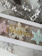 Load image into Gallery viewer, Believe in the Magic of Christmas GOLD -Box Decals (JUST IN!)