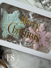 Load image into Gallery viewer, Merry Christmas GOLD -Box Decals (JUST IN!)