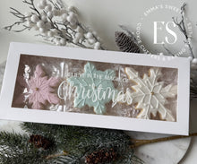 Load image into Gallery viewer, Believe in the Magic of Christmas WHITE GLOSS -Box Decals (JUST IN!)