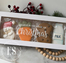 Load image into Gallery viewer, Believe in the Magic of Christmas WHITE GLOSS -Box Decals (JUST IN!)