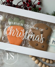 Load image into Gallery viewer, Believe in the Magic of Christmas WHITE GLOSS -Box Decals (JUST IN!)