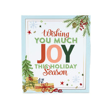 Load image into Gallery viewer, Greeting Card – “Wishing You Much JOY” – 4.25″ x 5″ Box