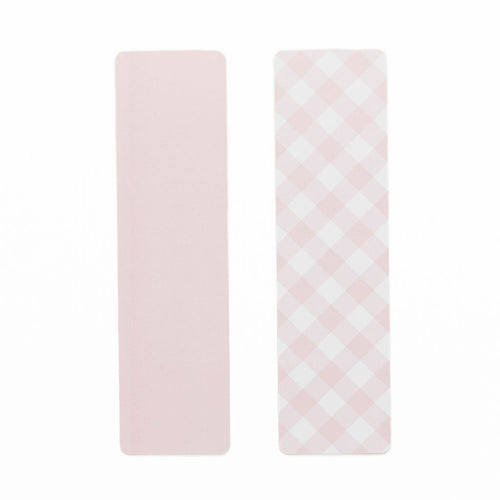 Greaseproof Backer – Solid Pink Gingham