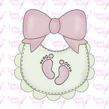 Load image into Gallery viewer, Baby Bib With Bow