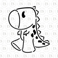 Load image into Gallery viewer, PYO Little Dinosaur 2 Stencil