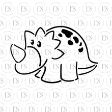 Load image into Gallery viewer, PYO Little Dinosaur 3 Stencil