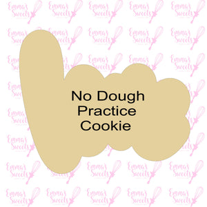"NO DOUGH" Practice Cookie - Love Script