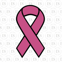 Load image into Gallery viewer, Pink Ribbon (With Cut Out)