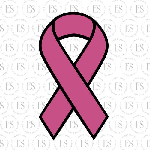 Pink Ribbon (With Cut Out)