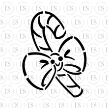 Load image into Gallery viewer, PYO Candy Cane Stencil (READ DESCRIPTION)
