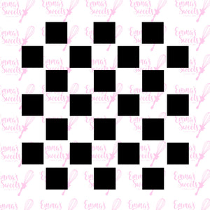 Checker board Stencil