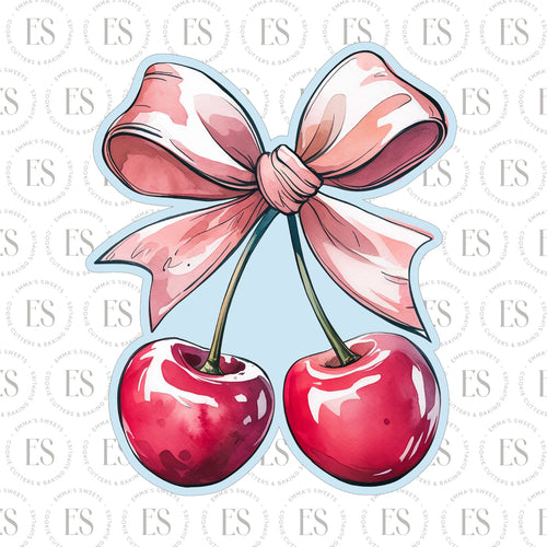 Cherries With Bow