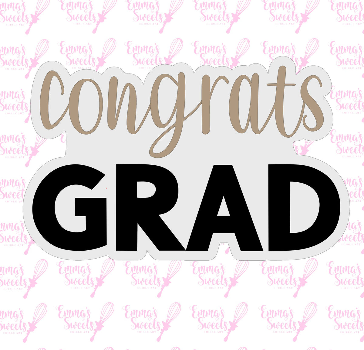 Congrats Grad script – Emma's Sweets