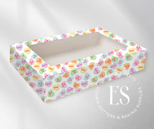 Load image into Gallery viewer, Conversation Heart Box 12" x 5" x 1.5" (COMING SOON!)