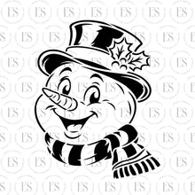 Load image into Gallery viewer, Frosty The Snow Man Stencil
