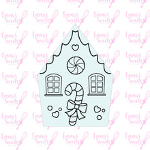 Load image into Gallery viewer, Make Your Own Gingerbread House Stamp Set